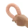 Yema dubbele dildo realistische penis lesbische paar speelgoed bullet vibrator seksspeeltjes voor vrouw anale vigina volwassen sex producten