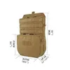 Outdoor Tassen Tactical Molle Bag Waterdichte Hydratatie Rugzak Water Militaire Combat Vest Accessoires Hunting Sports Pouch