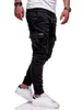 Pantaloni da uomo autunno Pantaloni da jogging Harem Hip Hop 2021 Nuovi pantaloni da uomo Pantaloni da uomo Pantaloni multi-tasca solidi Pantaloni sportivi M-4XL X0723