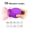 NXY Vibrateurs Silicone Rose Nipple Sucer pour les femmes 10 Modes Vibrant Muet Femelle Masturbateur exotique sex toys femmes 1119