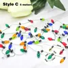 Party Decoration 5m Julgran DIY Lampor Garland Ornaments Hem Xmas krans dekorationer