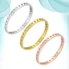 Bracelet Bracelets sur la main plaqué or en acier inoxydable chaîne de bijoux creux Couple Bracelets pour femmes accessoires quotidiens qualité de luxe