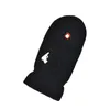 Beanieskull Caps Embroidery Gun Pistol Balaclava Ski Face Mask Full Cover Winter Outdoor Sports Men Maskpink Three Holes7814971