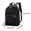 Мода черный рюкзак школьные сумки для девочек-подростков путешествия на плечо рюкзаки сумки женский ноутбук рюкзак холст печать rucksack x0529