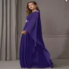 Elegante Plus Size Dubai Avondjurk 2021 met Beaded Arabische Kaftan Abaya Formele Party Jurken Sexy V-hals Chiffon Prom Jurken Robe de Soirée Mariage