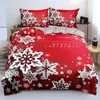Beddengoed Sets Marry Christmas Black Bed Linens Xmas Deksel Set QuiltComforter Case Pillow Sham 265x230 King Queen Full Size6905053