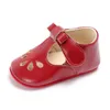 2021Leather Princess Baby Non-Slip Shoes First Walkers Toddler Soft Soled Pre-Walker Leather DHL