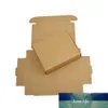 50 adet / grup Kahverengi Düğün Hediyesi Ambalaj Karton Kutuları El Yapımı Sabun Şeker Takı Kraft Kağıt Butik Kutu 7.3x5.8x2.6 cm