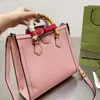 Designer Taschen Frauen Bambus Joint Handtasche Farbe Passende Schnallen Große Kapazität Damen Einkaufstasche Vintage Stil Mode Totes HA293u