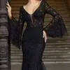 Halloween cosplay kostym för kvinnor medeltida renässans gotisk häxa spets fairy klänning vampyr vintage svart maxi vestido y0903