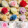 Simulerad Stor Rose Head Blommor Bröllopsdekoration Arch Flower Wall Flower Arrangemang med Artificial Flowerszc990