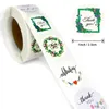 4 disegni grazie adesivi adesivi autosigillanti etichetta di tenuta della carta dell'invito dell'autoadesivo dell'imballaggio del regalo di nozze