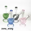 wholesale Heart Glass Bong Dab Rig Hookahs Water Pipes Bongs oil rigs heady bubbler ash catchers quartz banger with smoking filter bowl & downstem