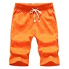 Baumwolle Shorts Männer Sommer Strand Herrenmode Kleidung Elastische Band Homme Casual Marke Kurze Hosen Hohe Qualität 6B0 210714