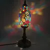 Table Lamps Turkish Mosaic Vintage Art Deco Handcrafted Glass Romantic Bed Light Lampada Da Tavolo Stile Mediterraneo Turco