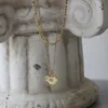 Tytanowa Stalowa Naszyjnik Moda Biżuteria Multi Layer Heart Wisiorek Neckalce Miłość Choker Naszyjnik Ładny prezent Dla Kobiet Dziewczyna