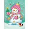 Joyeux noël Gnome diamant peinture Kits bricolage plein carré/rond perceuse Art point de croix broderie décor à la maison cadeau