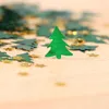 Juldekorationer Mix Color Xmas Tree Glitter Santa Clause Confetti Party Supply Festival Ornament Tinfoil Sequins