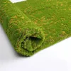 Square Meter Artificial Green Moss Grass Mat Plants Faux Lawns Turf Carpets for Garden Home Party Decoration