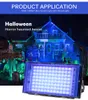 UV LED-strålkastare 50W 100W IP65 Vattentät ultraviolett fluorescerande översvämningsljus med brytare för bar Halloween parti