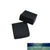 7.5*7.5*3cm 50pcs/lot Black Party Gift DIY Kraft Paper Package For Birthday Wedding Anniversary Handmade Soap Cardboard