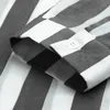 Camicie casual da uomo Camicetta traspirante a righe in lino estivo 2022 da uomo XL-4XL