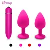 Nxy Anal Brinquedos De Silicone Plug Butt Massager Prostate Para Iniciante Homens Mulheres Adulto Gay Sex Shop Mini Pequeno Erótico Bullet Vibrador Brinquedos 1125