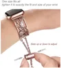 Band de montre en acier inoxydable Metal Hollowcarved Design Bracelet Bracelet Watch Compatible avec iWatch34379722000713