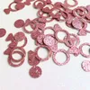 Party Decoration 100Pc/Pack Diamond Crown Glitter Rose Gold Paper Confetti 3CM Christmas Year Wedding Table Scatter Decor DIY Supplie