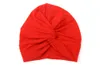 Baby Hat Bunny Ear Caps Turban cross Knot Head Wraps India Bow Hats 9 Colors Kids Children Winter Spring Beanie KBH64