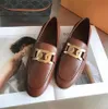 Klassische Frauen Kleid Schuhe mode Hohe qualität Echt Leder schuh weibliche arbeit schuh Designer Damen Bequeme beiläufige loafers C90646