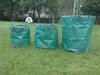 Borse di stoccaggio riutilizzabili yard foglia borse da giardino forniture con manici multiuso giardini portatili rifiuti per il prato verde patio campeggio all'aperto