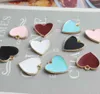 Enamel Alloy Pendant Love Heart Creative DIY Earrings Bracelet Necklace Making Small Charms