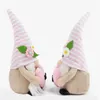 Mother's Day Gnomes Flower Pink Heart Shaped Mom Letters Gnomes Gift Home Decoration Plush Dwarf Doll