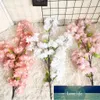 Flor de cerezo artificial Planta de flor artificial Bonsai Decoraciones de boda Ins Viento Planta Pared Flor Pared Rosa Flores secas