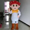 Professionell indisk pojke maskot kostym halloween jul fancy party dress tecknad karaktär kostym karneval unisex vuxna outfit