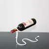 Soporte para botella de vino tinto, productos de barra, marco de soporte de cadena de cuerda de suspensión creativa, adornos para el hogar EWD6024