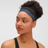 L-AS01 Sweat-Wicking-Stirnbänder für Yoga-Training Fitness Nahtloser Hohe elastische Stirnband No Trace Absorbierende Haarbänder Zubehör für Frauen