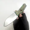 Beperkte aangepaste versie Rogue Shark SCK Zware vouwen mes schuren S35VN Blade geanodiseerde titanium messen outdoor EDC sterke tactische jacht camping tools