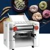 Elektrisk nudel Pressmaskin Dough Roller Rostfritt Stål Skrivbord Pasta Dumpling Maker Kommersiell Kneading Nudel Machine220V 110V Blad CH