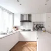 Tapeten verdicken Schrankaufkleber einfarbige Wand wasserdichte Tapete selbstklebende Wohnkultur 3D