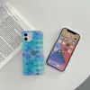 Square Mermaid Scale Pattern Cases For iPhone 12 Pro Max 11 XR XS 7 8 Plus SE2020 Electroplated Gradient Phone Case