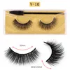 3D Faux Mink Eyelashes Natural Long Lashes 100 Handmade 1015mm Eyelash Extension Soft Lash Pack With Brushes For Make Up8572633