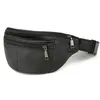 Sacs de taille Fonmor Femmes Antivol Sac Fanny Pack Véritable Ceinture En Cuir Bourse Petite Clé De Téléphone Noir Hommes Packs Unisexe222w