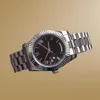 Zegarek męski 41 mm zielony rzymski cyfrowy klasyczny designerski automatyczny mechaniczny zegarek Waterproof Sapphire Glass 904L zegarek ze stali nierdzewnej Montre de Luxe