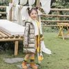 2020 아이들을위한 새로운 어린이 겨울 자켓 소녀 실버 골드 소년 후드 코트 아기 의류 outwear Parka Girls 다운 코트 H0910