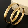 Bangle Classic Women's Bangles For Women Rose Gold Color Titanium Steel Charm Simple Trendy Jewelry