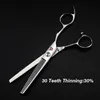 Vs Professional Barber Left Hand Scissors 62HRC 9CR 6.0 inch roestvrijstalen snijden / dunner wordende schaar