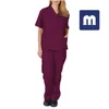 Medigo-060 Stijl Vrouwen Scrubs Tops + Pant Mannen Medische Uniform Chirurgie Scrubs Shirt Short Sleeve Nursing Hospital Uniform Pet Gray's Anatomy Doctor Workwear