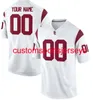 Gestikte vrouwen vrouwen jeugd USC Trojans # 18 J.t. Daniels Jersey White NCAA Football 20/21 Custom Any Name Number XS-5XL 6XL